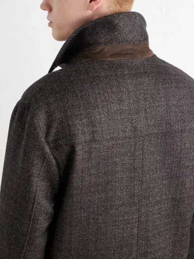 Canali Wool and Cashmere-Blend Chore Jacket - Men | Thumbnail 5 Canali Wool and Cashmere-Blend Chore Jacket - Men | Thumbnail 5