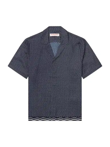 Orlebar Brown Maitan Camp-Collar Printed Silk-Satin Shirt - Men | Thumbnail 1 Orlebar Brown Maitan Camp-Collar Printed Silk-Satin Shirt - Men | Thumbnail 1