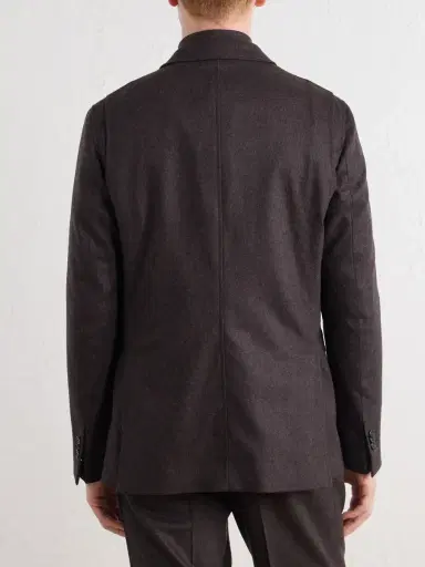 Slowear Wool-Blend Flannel Suit Jacket - Men | Thumbnail 4