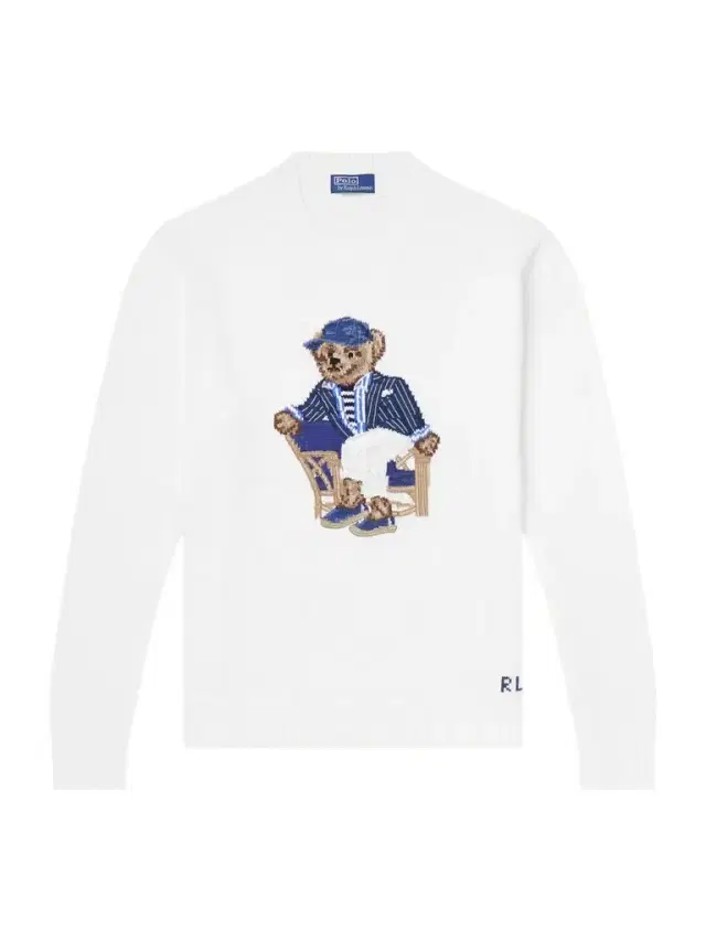 Polo Ralph Lauren Polo Bear-Jacquard Cotton Sweater - Men
