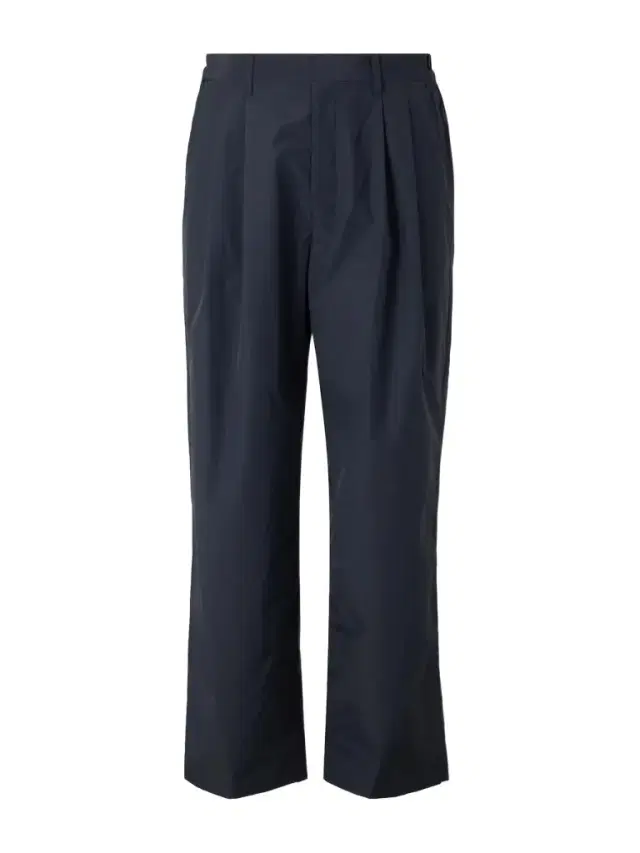 ssstein Wide-Leg Cotton-Blend Pleated Satin Trousers - Men