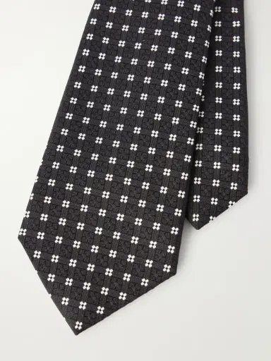 Tom Ford 6cm Silk-Jacquard Tie - Men | Thumbnail 4