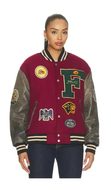 Found Crimson Letterman Jacket | Thumbnail 2