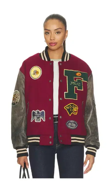 Found Crimson Letterman Jacket | Thumbnail 1