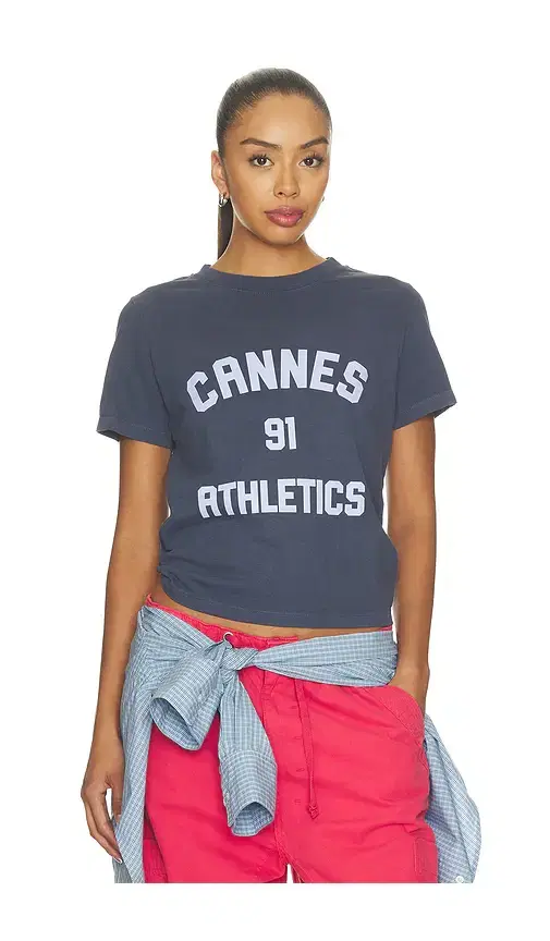 DEPARTURE Cannes 91 Athletics Boxy Tee