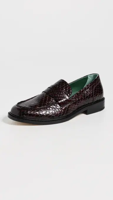 Vinny's Townee Vale Loafers Red Pantanel | Thumbnail 2