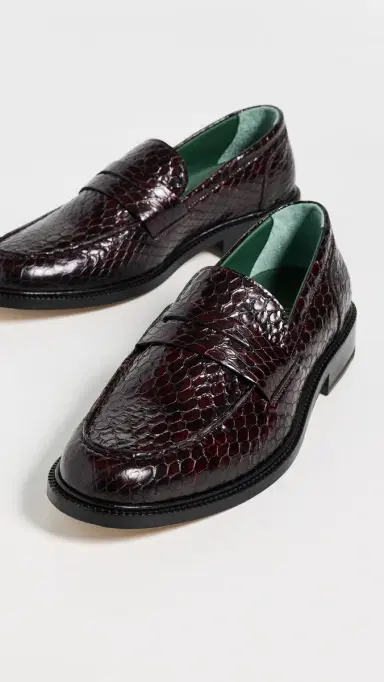 Vinny's Townee Vale Loafers Red Pantanel | Thumbnail 4