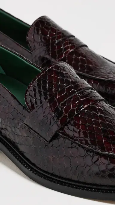 Vinny's Townee Vale Loafers Red Pantanel | Thumbnail 5