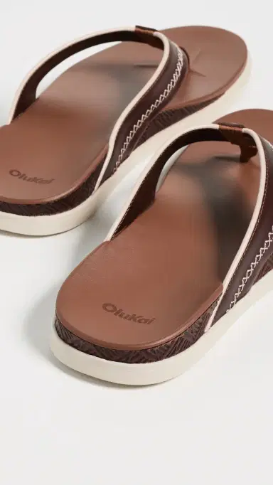 OluKai Shoreline Leather Sandals | Thumbnail 3