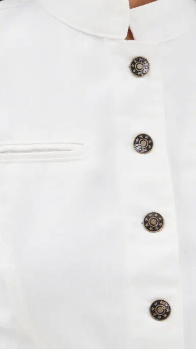 LIONESS Brooklyn Denim Jacket Porcelain | Thumbnail 6