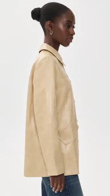 Muse Assembly Maggie Faux Leather Jacket | Thumbnail 4 Muse Assembly Maggie Faux Leather Jacket | Thumbnail 4