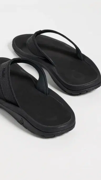 OluKai Ohana Sandals Black/Black | Thumbnail 3