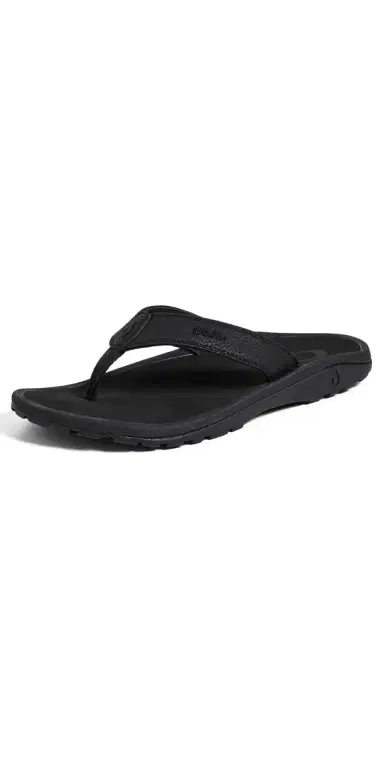 OluKai Ohana Sandals Black/Black | Thumbnail 1