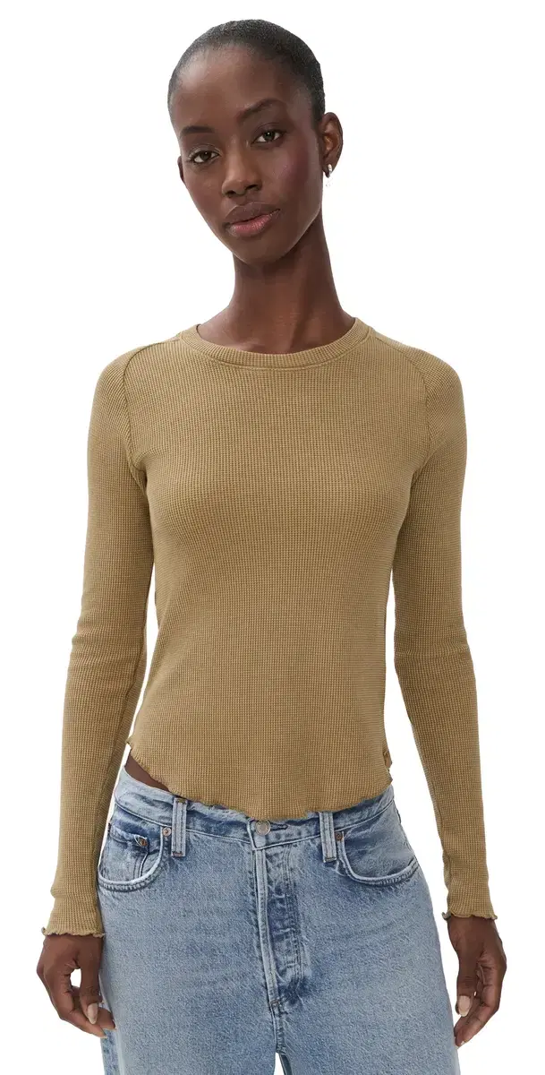 Free People Easy Does It Tee Golden Eagle