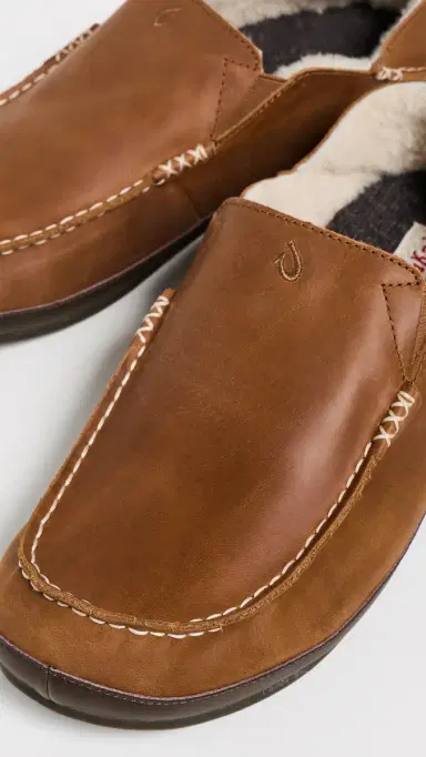 OluKai Moloa Slippers Toffee/Dk Wood | Thumbnail 5