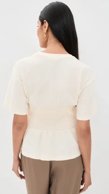 Ulla Johnson Mila SS Cotton Top | Thumbnail 3