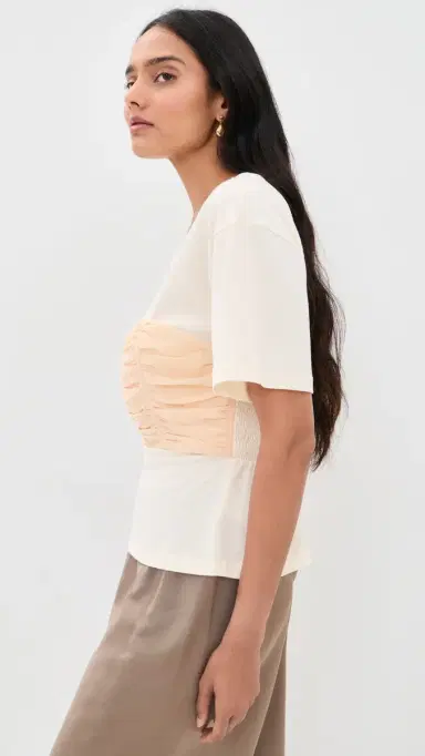 Ulla Johnson Mila SS Cotton Top | Thumbnail 4