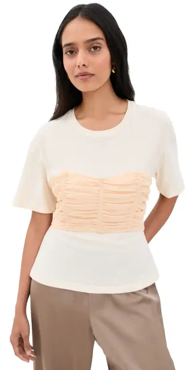 Ulla Johnson Mila SS Cotton Top | Thumbnail 1