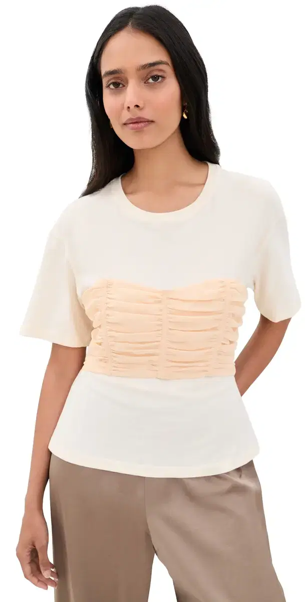 Ulla Johnson Mila SS Cotton Top