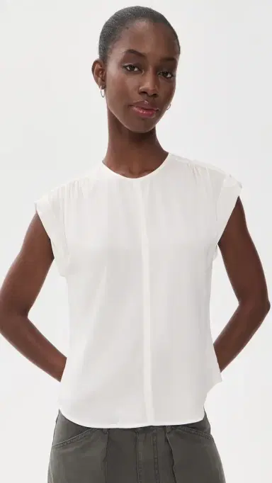 Rachel Comey Jacques Blouse Off White | Thumbnail 2 Rachel Comey Jacques Blouse Off White | Thumbnail 2