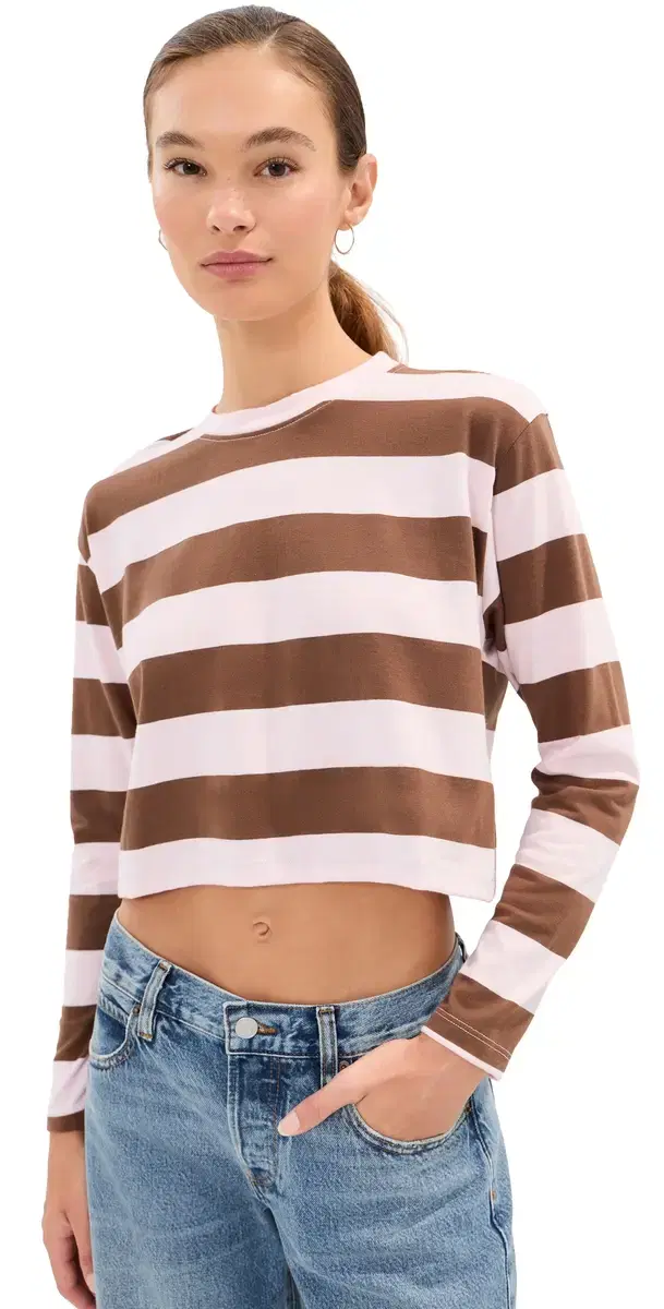 State & Lake Cricket Tee Coco/Ballet XXS