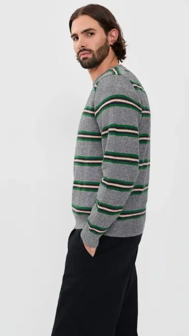 Madewell Frances Stripe Crew Sweater | Thumbnail 4 Madewell Frances Stripe Crew Sweater | Thumbnail 4