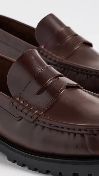 Vinny's Lee Lake Loafers BROWN NAPPA | Thumbnail 5