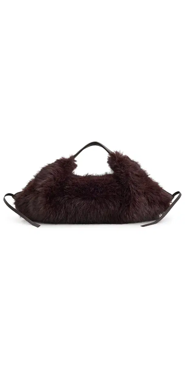 3.1 Phillip Lim Faux Fur Luna Bag Espresso One Size