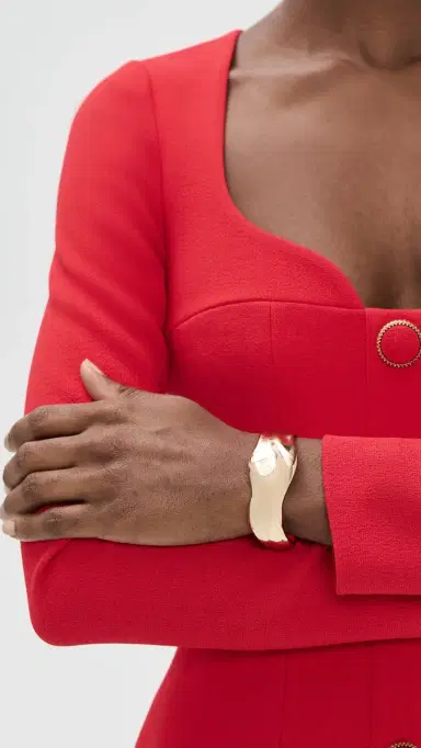 Ettika Wavy Days Cuff Gold One Size | Thumbnail 3