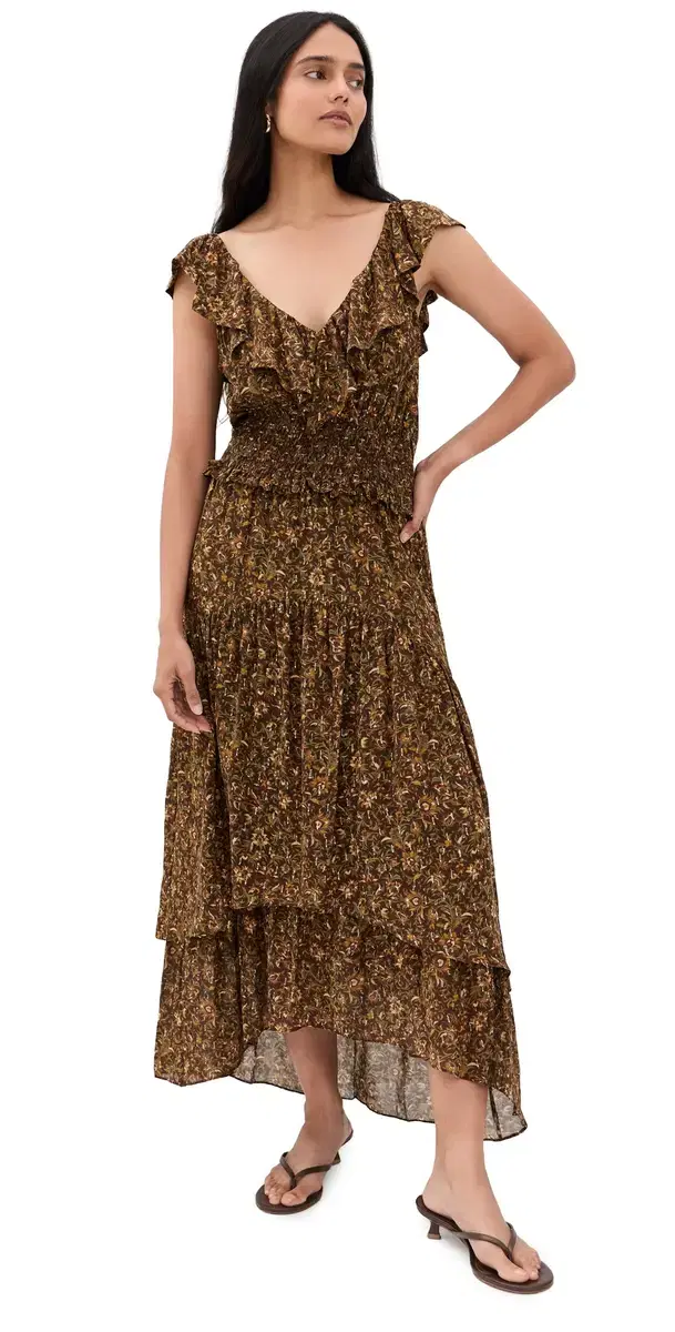 PAIGE Kiana Dress Hickory ulti