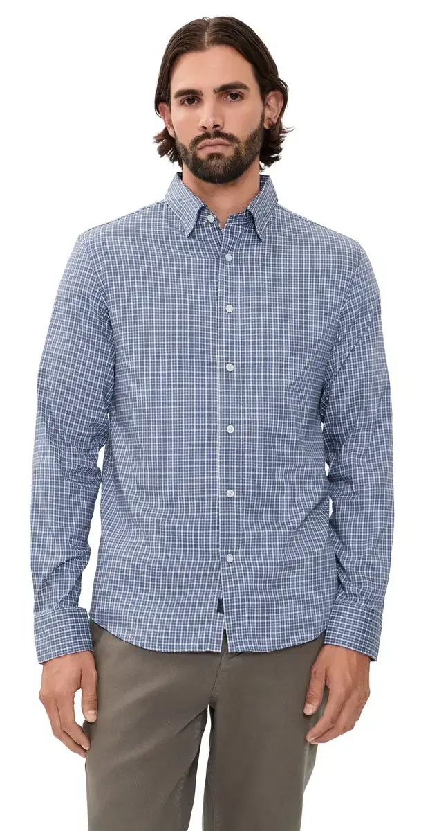 Faherty The Movement Shirt Ridge Brook Check