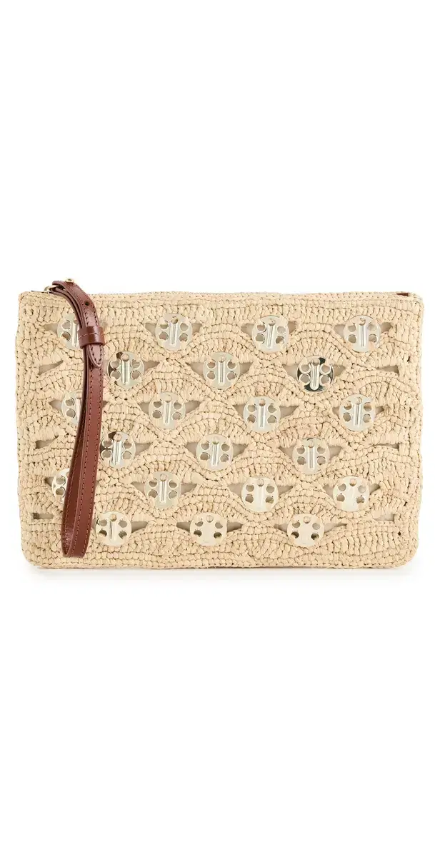 Pouch in Raffia