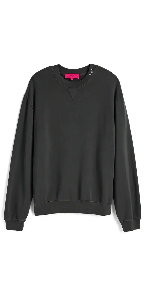 The Elder Statesman Unisex Daily Crew weatshirt Coal
