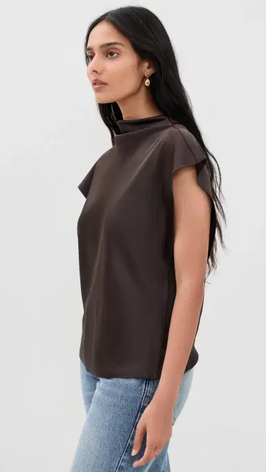 TANYA TAYLOR Adrien Top Dark Fig | Thumbnail 4 TANYA TAYLOR Adrien Top Dark Fig | Thumbnail 4