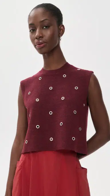 Rachel Comey Vega Alpaca Pullover Garnet | Thumbnail 2