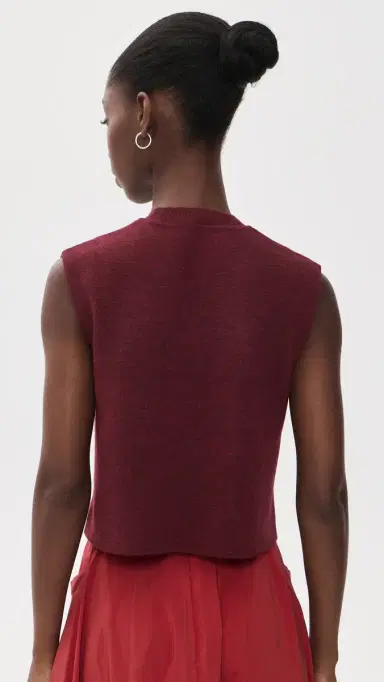 Rachel Comey Vega Alpaca Pullover Garnet | Thumbnail 3