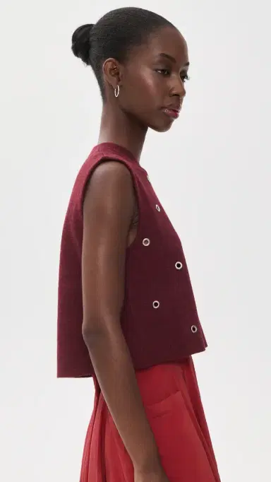 Rachel Comey Vega Alpaca Pullover Garnet | Thumbnail 4