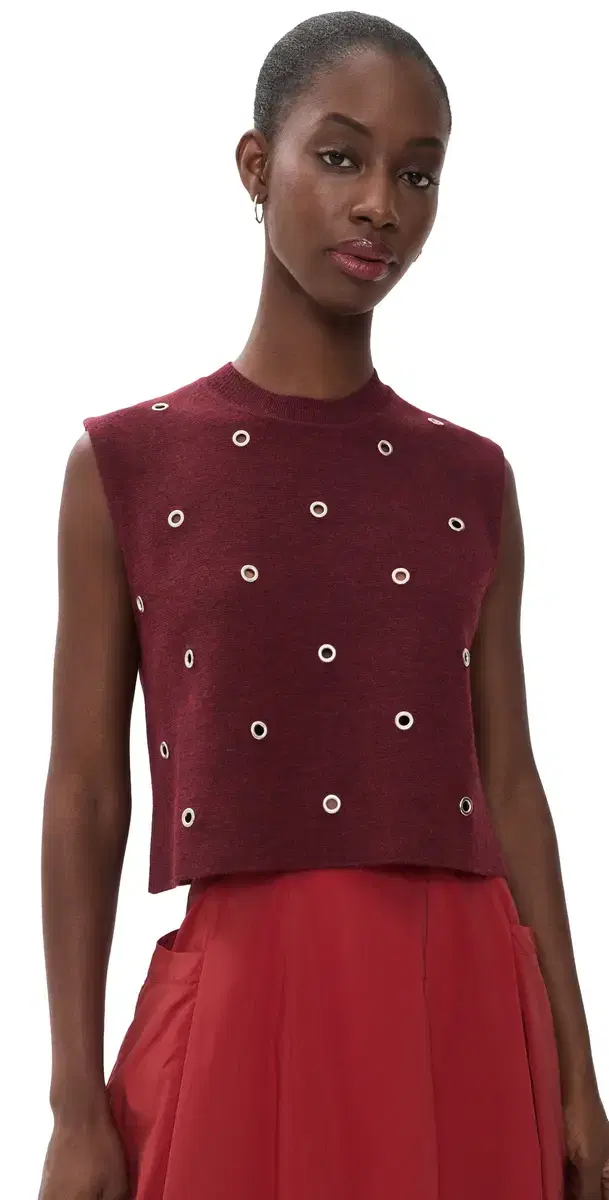 Rachel Comey Vega Alpaca Pullover Garnet