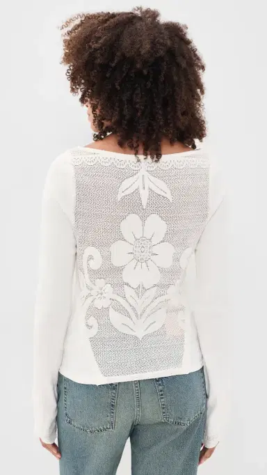 Free People Delilah Long Sleeve Tee | Thumbnail 3 Free People Delilah Long Sleeve Tee | Thumbnail 3