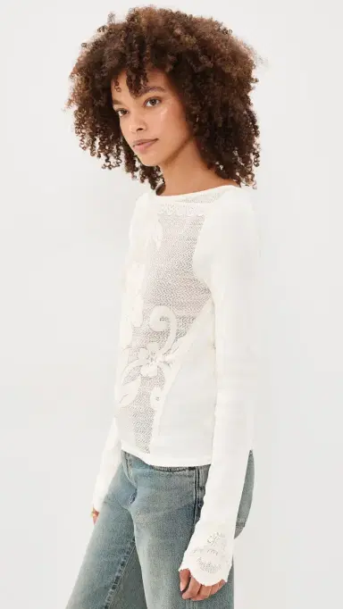 Free People Delilah Long Sleeve Tee | Thumbnail 4 Free People Delilah Long Sleeve Tee | Thumbnail 4