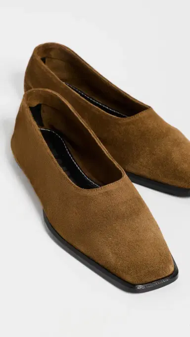 Staud Lewis Suede Flats | Thumbnail 5 Staud Lewis Suede Flats | Thumbnail 5