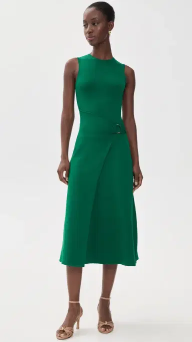Shoshanna Janey Dress Green | Thumbnail 5 Shoshanna Janey Dress Green | Thumbnail 5