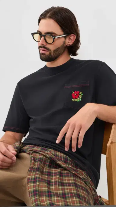 Nicholas Daley Hibiscus Tee | Thumbnail 2 Nicholas Daley Hibiscus Tee | Thumbnail 2