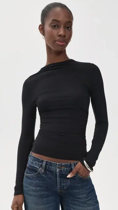 RAILS Joelle Top Black Onyx | Thumbnail 2