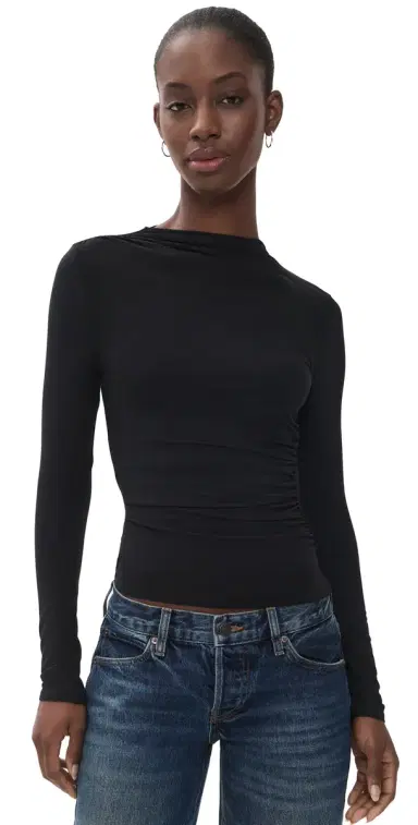 RAILS Joelle Top Black Onyx | Thumbnail 1