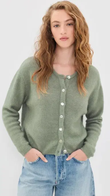 American Vintage Vitow Cardigan Khaki ultichine | Thumbnail 2