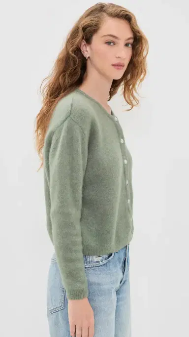 American Vintage Vitow Cardigan Khaki ultichine | Thumbnail 4