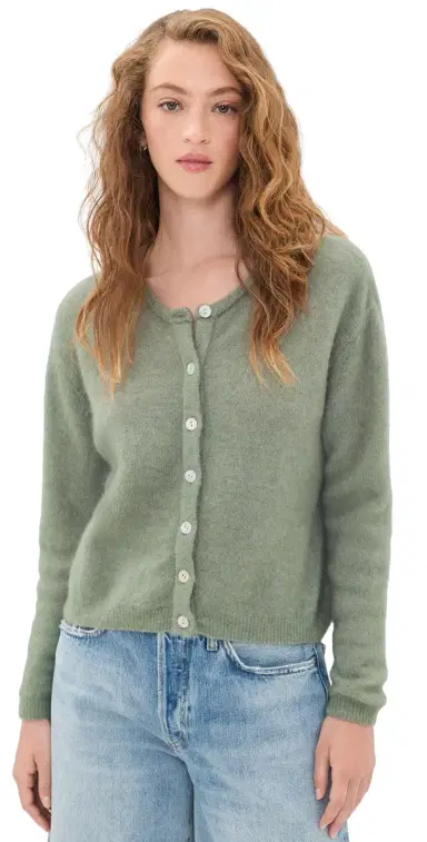 American Vintage Vitow Cardigan Khaki ultichine | Thumbnail 1
