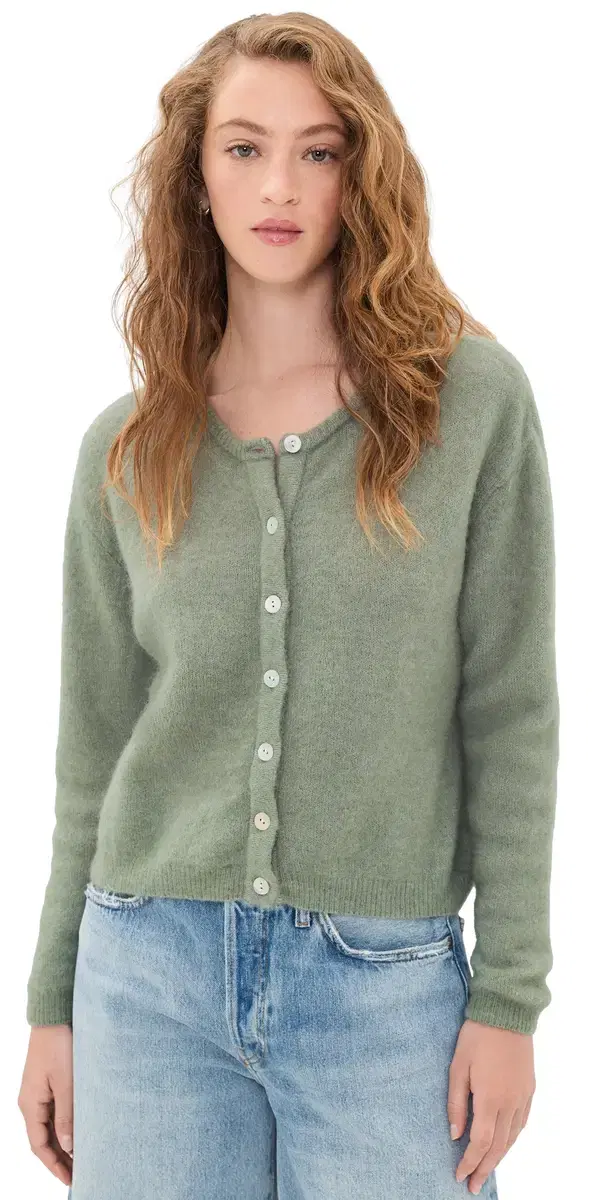 American Vintage Vitow Cardigan Khaki ultichine