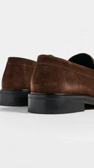 Vinny's Lee Vale Suede Loafers Brown Suede | Thumbnail 3
